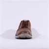 Imac Bologna Laced Shoe With Side Zip - Brown Navy